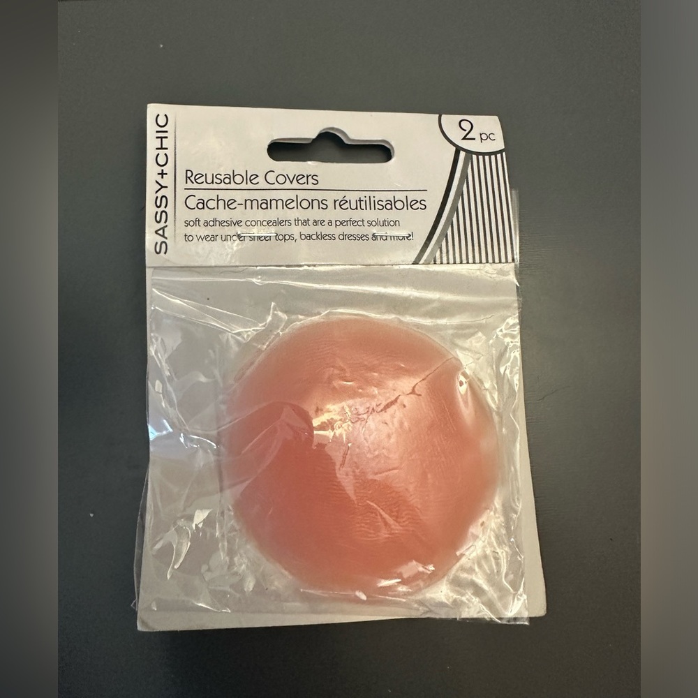 2 pack reusable adhesive nipple covers new nipple covers